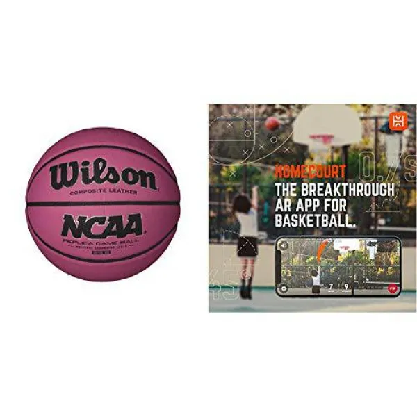 윌슨 NCAA 복제 게임 농구 (28.5) + HomeCourt의 30 일 무료 평가판 | iPho