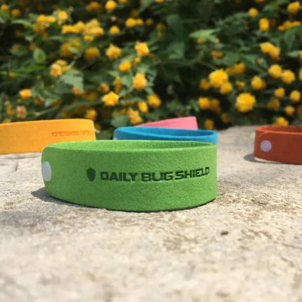 모기팔찌 트렌드 타입 모기퇴치 해충 물리지 않도록 주의하다 방수 휴대용 링 향내 핸드밴드 커플 손 단추 3272808651, 그린 (구매하면 1증정 1)