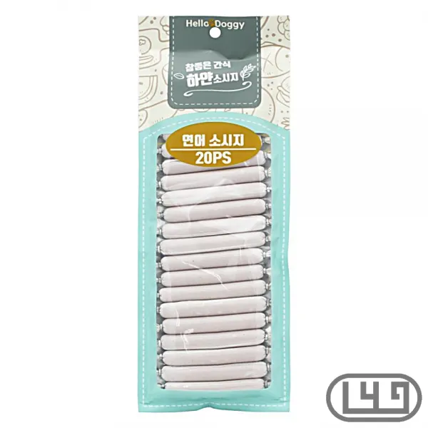 볼로네즈 개고기간식 강아지소세지 연어소세지 20p 1개