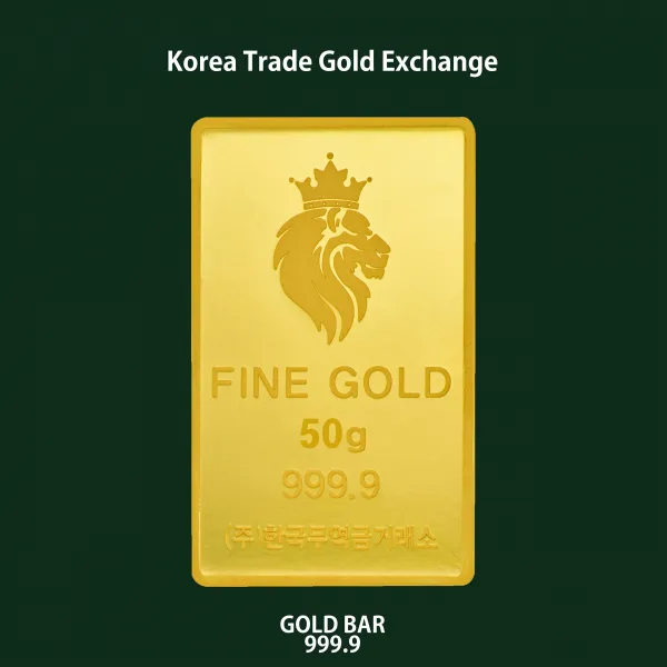 골드바 50g 한국무역금거래소 골드바 금테크 999.9