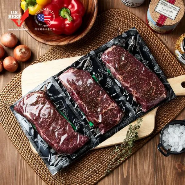 시즈닝 살치살/토시살 스테이크 150gX3팩, 토시 찹스테이크 1+1+1팩