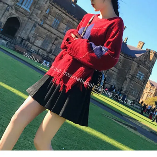 Xn새로운 숙녀 기질 니트 투피스 정장 패션 드레스mp1510