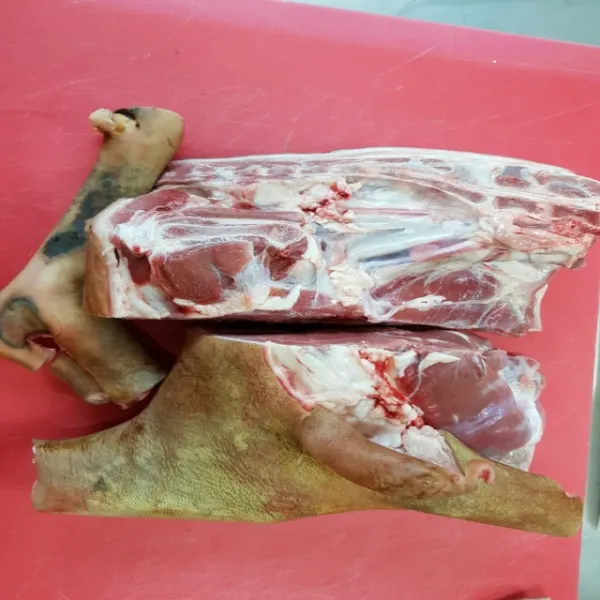솔미흑염소 고기 뒷다리 4kg 염소고기, 1개