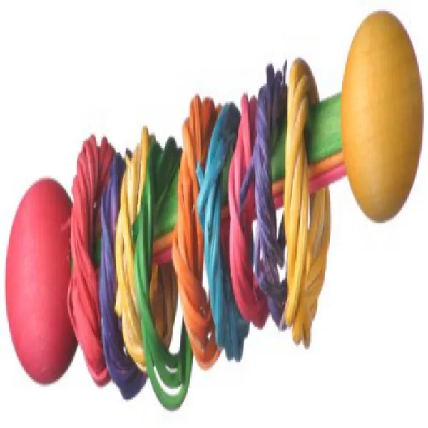 Super Bird Creations 5-1/2 by 1-1/2-Inch Vine Ring Rattle Bird Foot Toy Medium 슈퍼 버드 생성물 1-1 / 2-In, 1