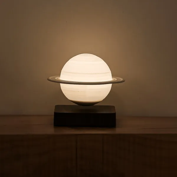 Mar.23 148번 디더링 자기부상 달등 3d 인쇄 가구 장식 Led 무등 스탠드 머리 별등 선물여자z 토성 17cm 딥 페 데 스 탈 트 리 플 렉 스