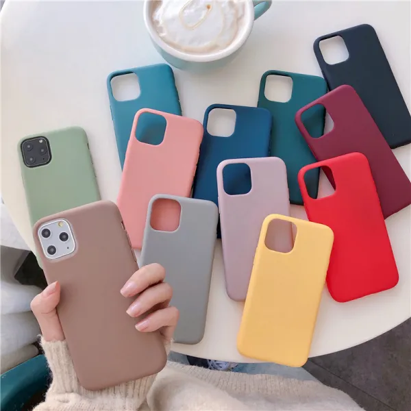 폰영 아이폰케이스 적용 사과폰 X핸드폰케이스 XR IPHONE11PRO 실리콘 7PLUS 인싸템 PROMAX 솔리드 무지