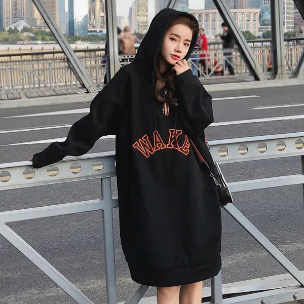 가나다몰 맨투맨 후드집업 기모원피스bwto302