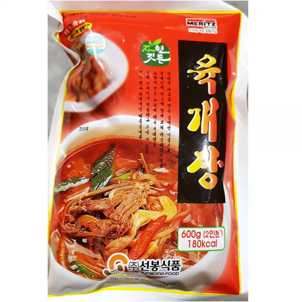 si)선봉 육개장 600gX25, 단일상품