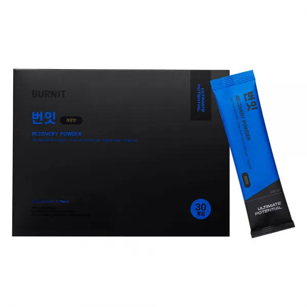 얼티밋포텐셜 번잇 BCAA 스틱형 필수아미노산 아르기닌 프로틴 단백질보충제 (10g/30포), 1, 레몬스틱