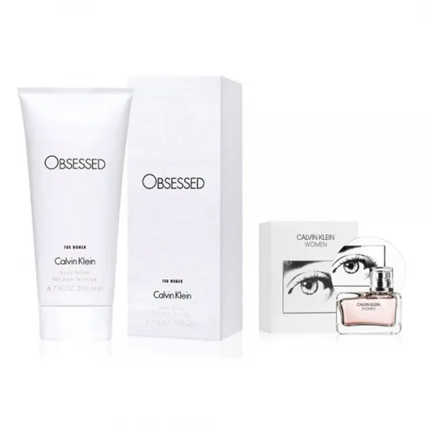CK 옵세스드 포 우먼 바디로션 200ml + CK 우먼 EDP 5ml 미니어처, 단품