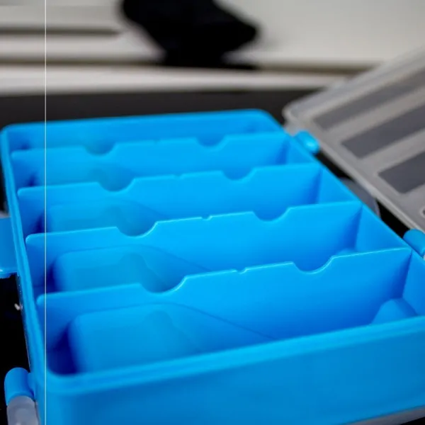 꿰미 휴대용 수납케이스 부품케이스 선조합 이중 정리함 낚시 수납함 주낚시 더블버튼