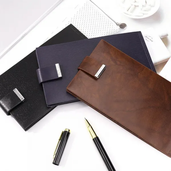 kirahosi 남성 공용 고급 여성 카드지갑 심플한 명함지갑 가죽 지갑 172 BI775vts