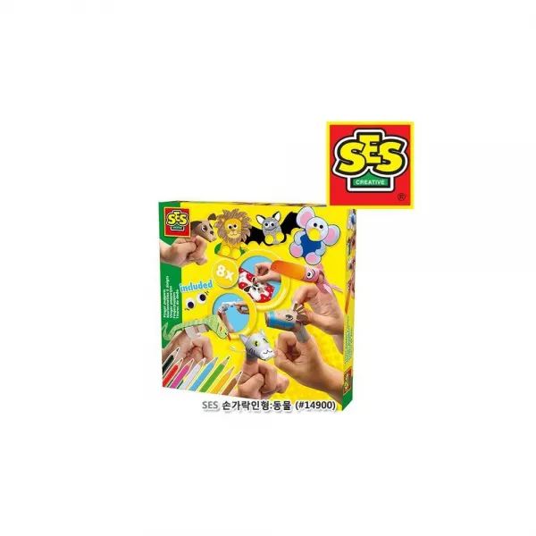JW37637A 14900 유아학습용품 2개묶음네덜란드완구 g2-03082 꾸며만들기 손가락인형 동물 학습교구