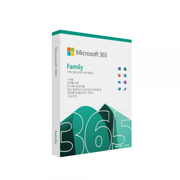 마이크로소프트 MS 오피스 M365 Family PKC, 마이크로소프트 오피스 M365 Family PKC