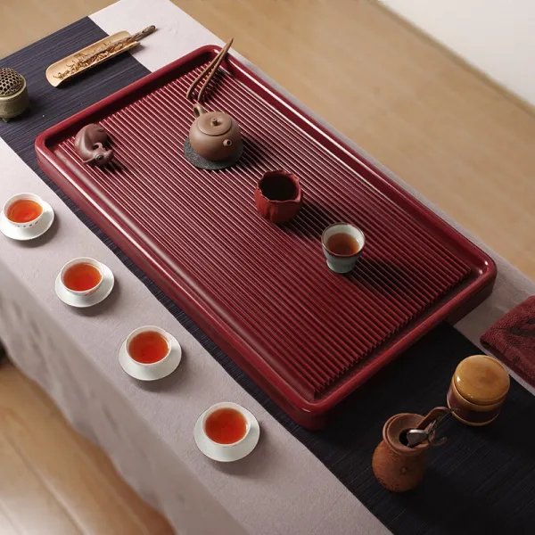 차 게이머슴 대만 전목다판 독일 감전나무 다반 세트 실목공무공과차대 트레이 차바다 배수차 접시 동그랗다 전아홍 60*40*5, 상세페이지 참조