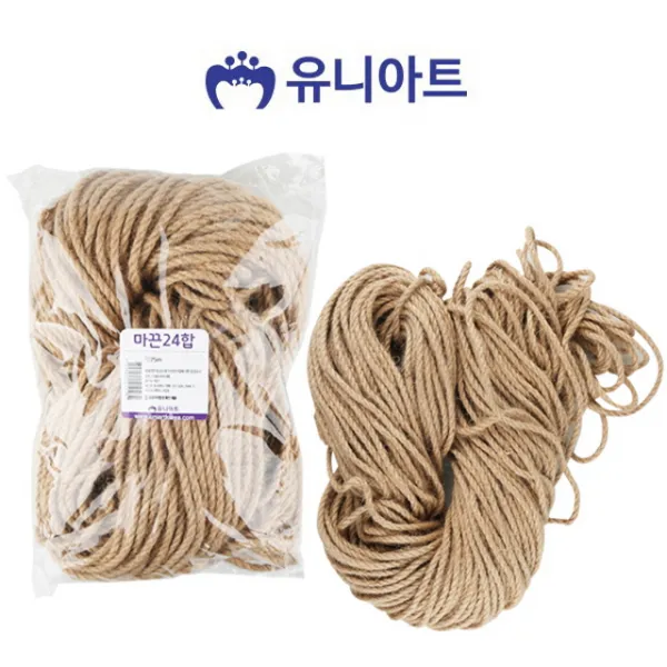 유니아트 21000 마끈 24합 약 75m 인테리어강아지/조각상/엔틱소품/도자기장식품/닭소품/청화백자/북유럽소품/카페인테리어소품/세라믹소품/유리장식품 단일 출판사