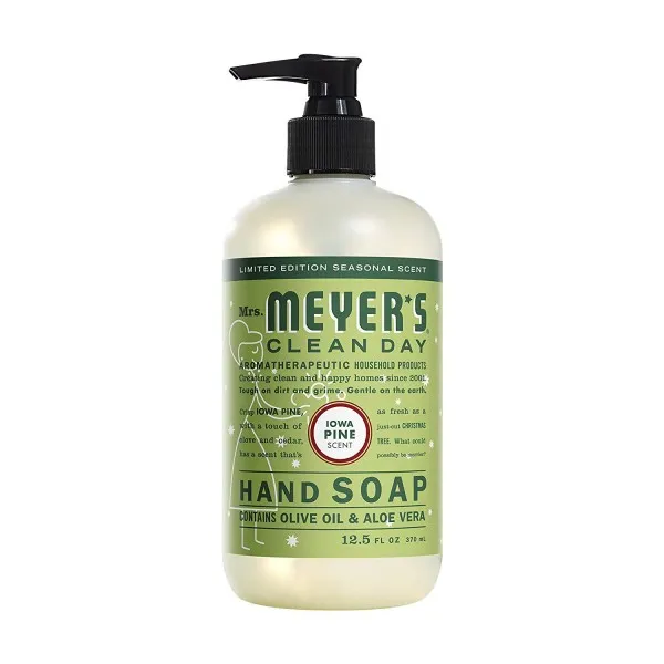 Meyer 's Clean Day 리퀴드 핸드 비누 무자비 및 생분해 성 포뮬러 아이오와 소나무 향 12.5 oz MRS. MEYER'S