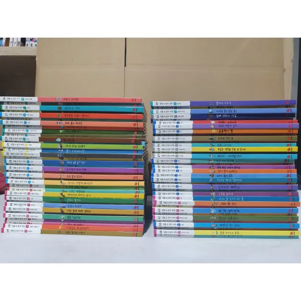 [개똥이네][중고]생활 속 원리과학 72권, 스마트 직전버전