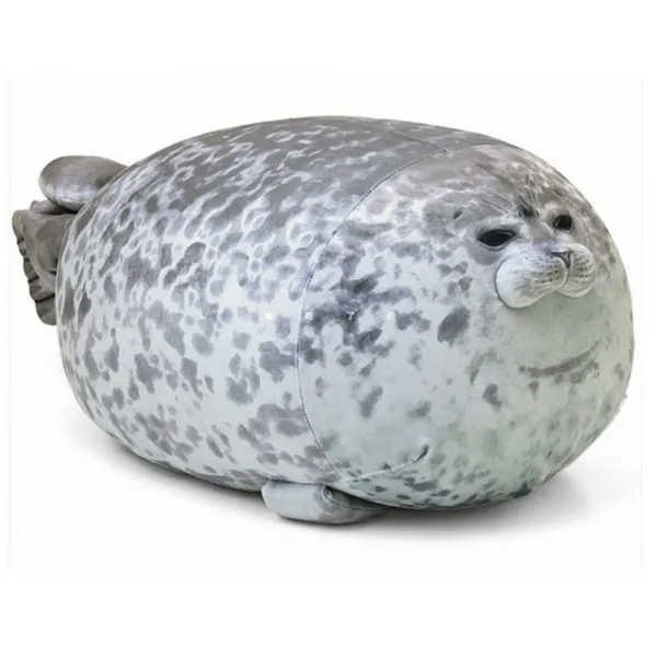 KA 대형물개 물범 인형쿠션 바다표범 대형 쿠션 30cm 40cm 60cm, 뚱한물범