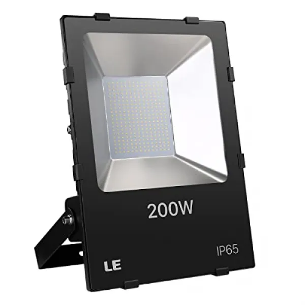 NMT LE 옥외 LED 투광 조명 200W 22000LM IP65 방수 600W HPS 상당 일광 백색 5000K 110 ° 빔 각 - P038200JB12L9C9, 기본