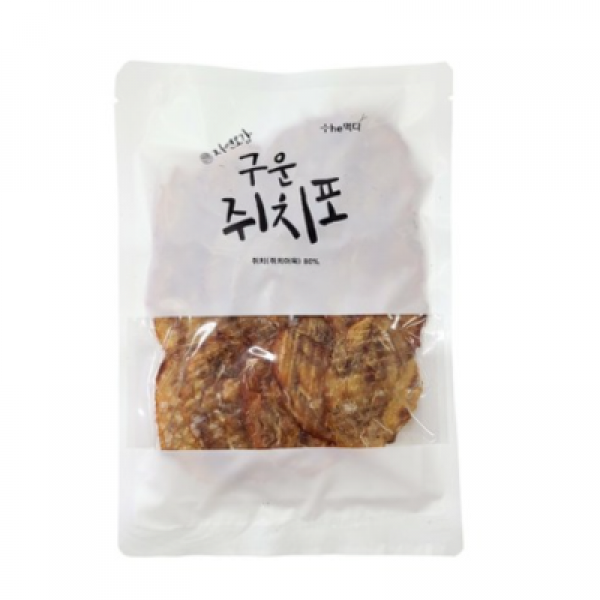 더먹다 자연오감 구운쥐치포 15마리, 145g, 2개