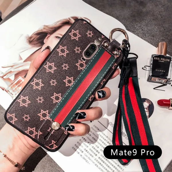 화웨이 핸드폰케이스 커버 걸개 밧줄 목걸이 실리콘 얇은 MATE10PRO 유터케이스 손목밴드 트렌드 풀팩토리 보호