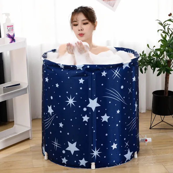 장바9니 욕실 접이식욕조 간이이동식 원룸반신욕기 야외목욕통, 이코노믹타입