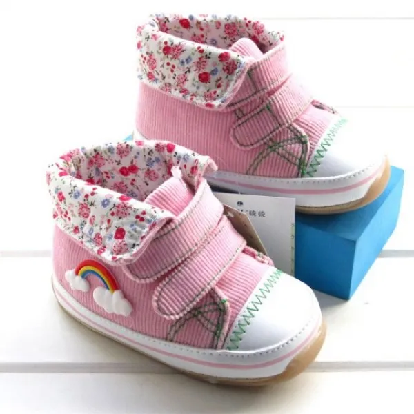 0 36개월 돌쟁이신발 유아신발 아기신발 Mk 핑크 레인보우 걸음마신발 신생아신발 엠케이