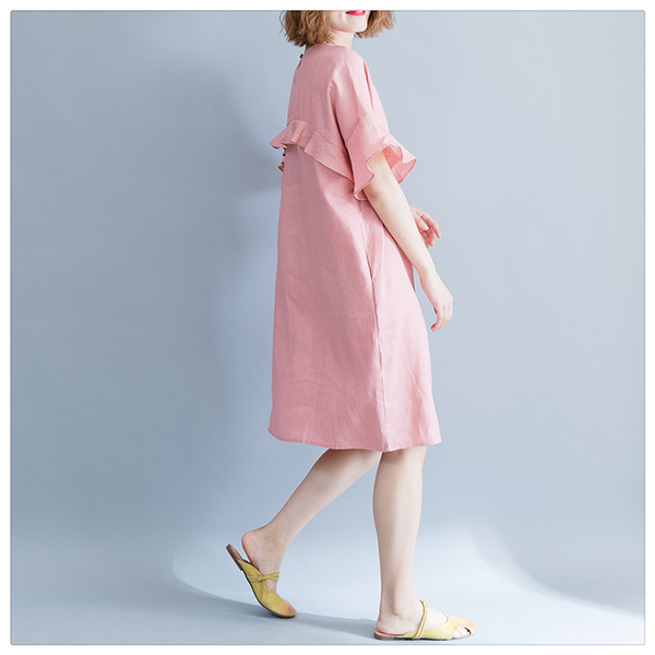  퀸앤조이 빅사이즈 러블리 프릴 원피스