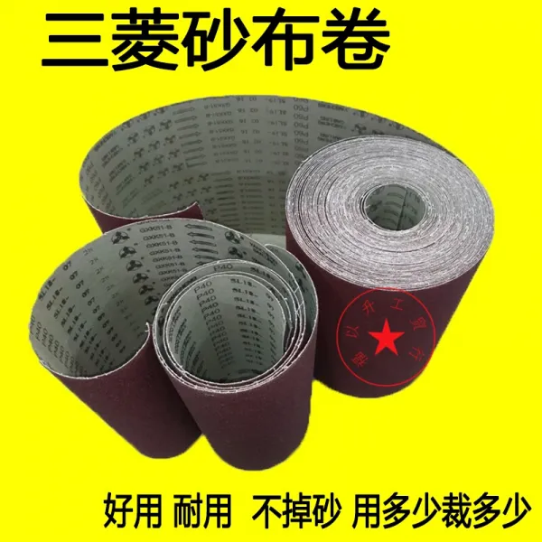 맞 춤 형 모래 모래 띠 머 신 미 쓰 비 시 마 블 모래 말 이 하 드 웨 이브 손 으로 사포 를 벗 기 는 금속 연마 모래 껍질 연마 사포 30 센티미터 너비 36 # 1 미터 