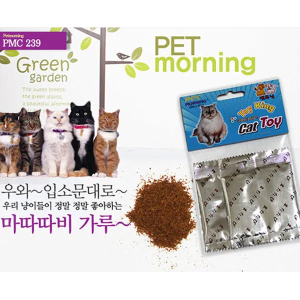 헬로우마켓/ 펫모닝 마다다비 가루(포) 고양이 신비의명약 스트레스해소, 단일 수량
