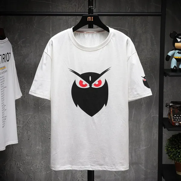 해외구매대행 빅사이즈 프린트 티셔츠 캐주얼 루즈핏티 M 5xl 