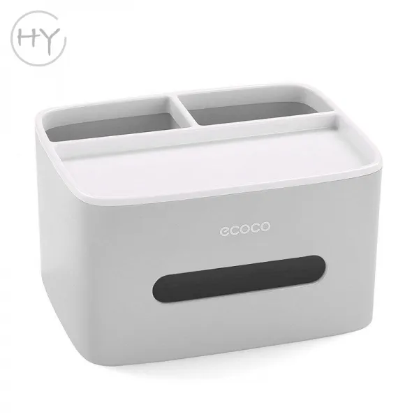 Hy 각티슈커버 테이블 멀티 티슈 케이스 아이디어 학생 신식당 침실 화장실 티슈 이용자홀 Xz47 A29 01 은색 그레이