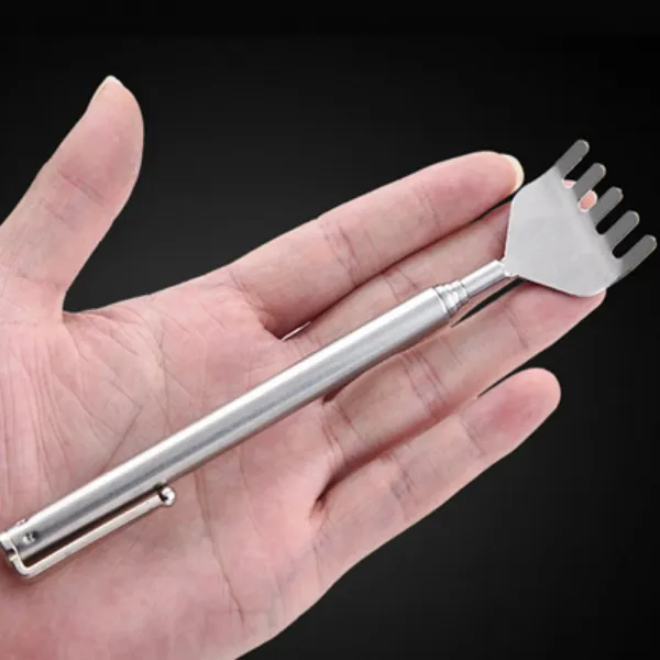 안테나 효자손 미니 등긁개 휴대용 효도 선물 접이식 등가려움 길이조절 할머니 할아버지 수학여행 단일상품