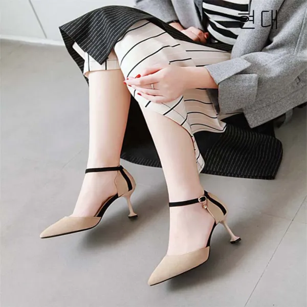 Xr 190614여성 여름 샌들 하이힐 가보시힐 스틸레토샌들 A05