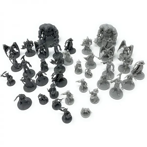Dungeons와 Dragons Pathfinder 역할극 게임의 판타지 탁상 RPG 수치 38 Miniatures 28M 스케일링 미니어처 10 D amp DDND용 유니크 디자인 Bulk Unpainted Great, 상세페이지 참조