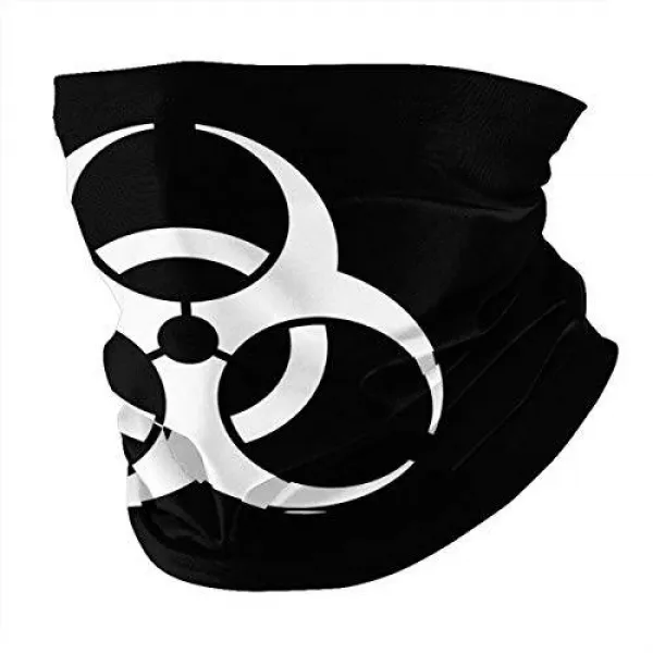 Shuqqur 생물 학적 기호 1 두건 Balaclava 매직 얼굴 스카프 목 각반 머리띠