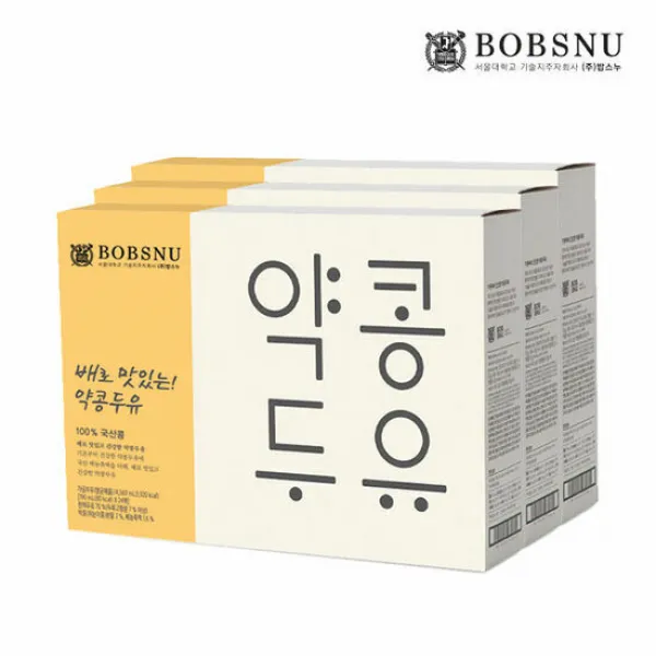 서울대공동개발 배로 맛있는 약콩두유 190ml*24팩*3박 (총 72팩), 단품