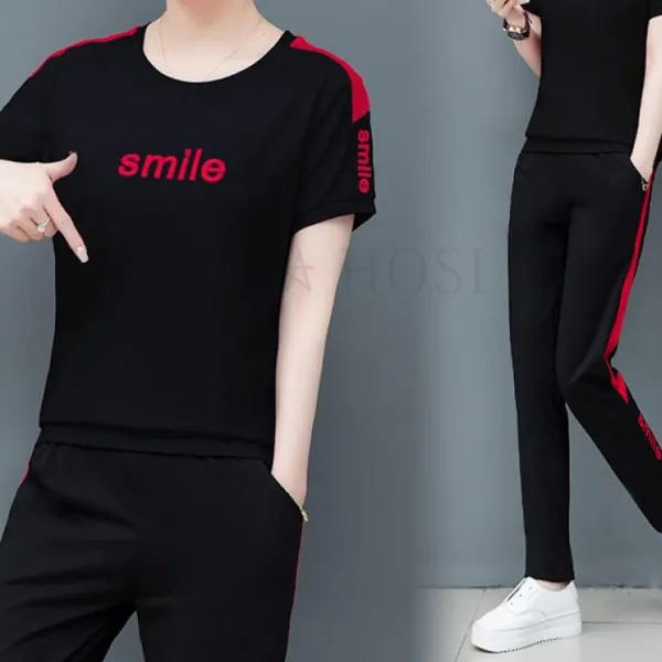 Kirahosi 히쿠 여성 여름 운동복 상하 세트 패션 S 95 Bvhuh6i