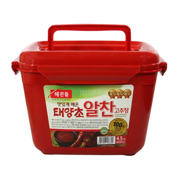해찬들 맛있게매운태양초3골드알찬고추장4.5kg, 1개