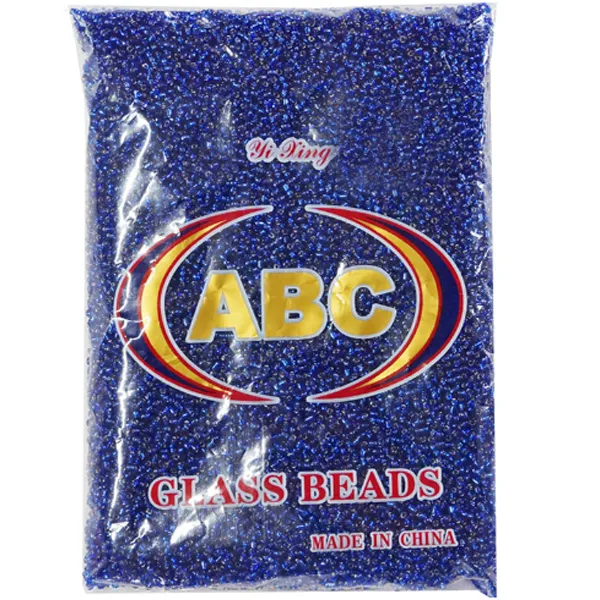 핸디몰 글라스 시드비즈(씨드비즈)극소비즈(455g), 파랑(2mm)455g