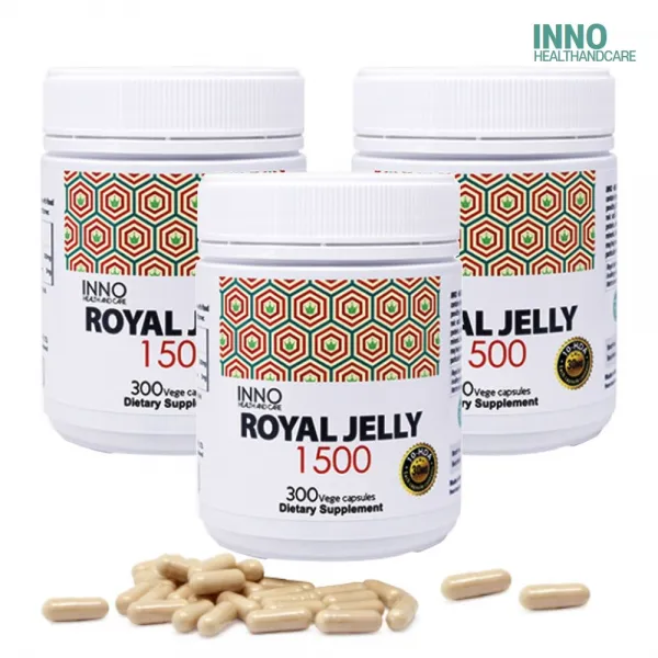 이노헬스앤케어 뉴질랜드 로열제리 1500mg 300베지캡슐 3개 - - 주문 후 10일 이내 수령예정(공휴일제외), 뉴질랜드 프로폴리스 치약외