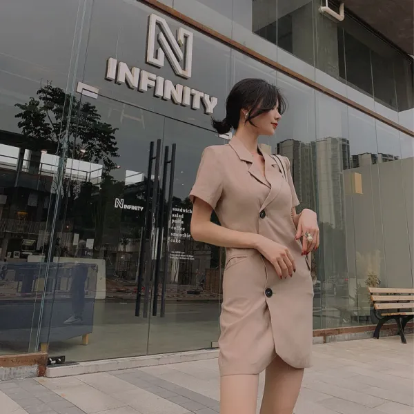굿씽골프 미디 스커트 알다 여성 스타일리시 타오바오 인생 여름수트 하프기장
