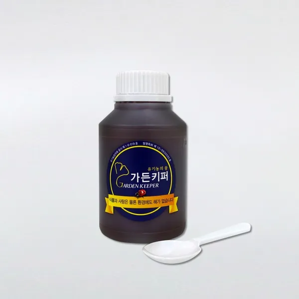 모아몰 가든키퍼 350ml 유기농 식물 화분 관리 모든 해충 살충 원액 (스푼동봉) 희석사용, 1개