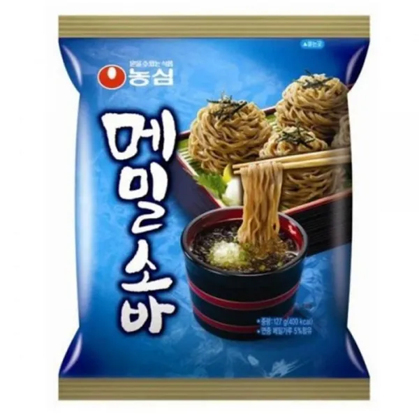  2개 묶음할인 농심 메밀소바 40봉지 Owjn 82109 소바 소바면 국수 메밀소바 메밀소바면