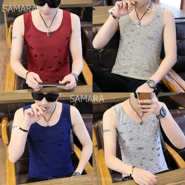 Qterra 특허브랜드 L4540 슬림 운동 남성티셔츠 아이스 쿨링 나시 나시티