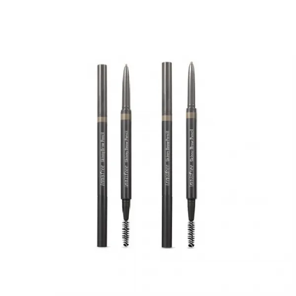 이니스프리 스키니 브로우펜슬 3종택1 1개 4호 새벽이슬 애쉬브라운