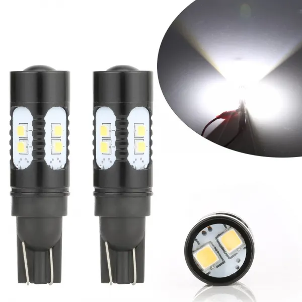 2 pcs 50 w 921 912 led 6000 k hid 화이트 백업 역 전구 12-24 v 전구 백업 예비 조명 전구, 단일옵션선택
