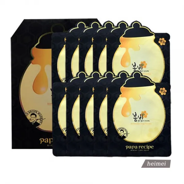 파파레서피 봄비 블랙 꿀단지 마스크팩 25g 10매 Papa Recipe, 1박스, 10매입