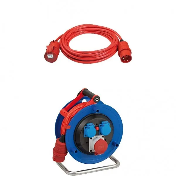 BRENNENSTUHL CEE Bremaxx 연장 케이블 (IP44 1000 만 signalrot) 및 보증인 CEE 1 개 IP44 케이블 드, 단일상품, 단일상품